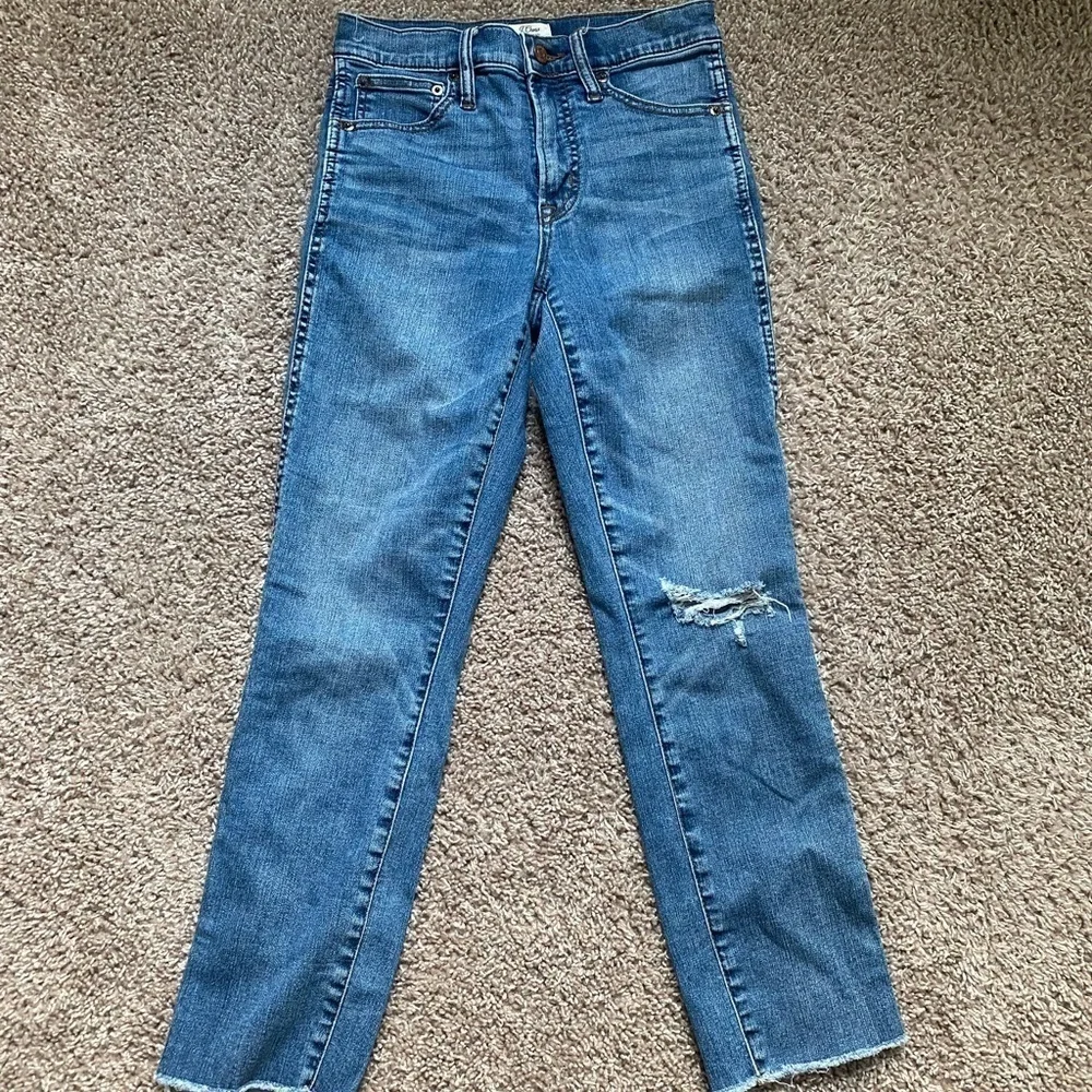 J. Crew Trademark Vintage Straight Jeans Size 25